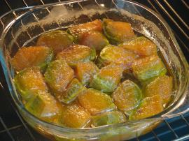 Fırında Tahinli Kabak Tatlısı