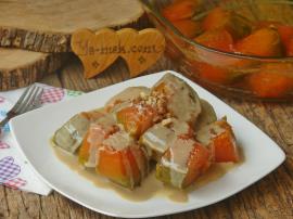 Fırında Tahinli Kabak Tatlısı