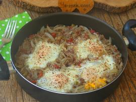 Soğanlı Yumurtalı Mıhlama