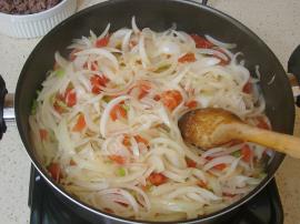 Soğanlı Yumurtalı Mıhlama