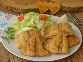 Tavada Mısır Unlu Palamut Kızartması