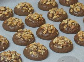 Cevizli Kakaolu Kurabiye