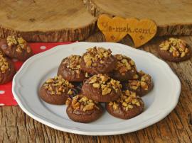 Cevizli Kakaolu Kurabiye