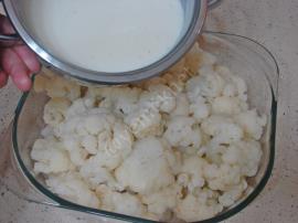 Fırında Beşamel Soslu Karnabahar Graten