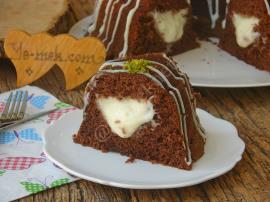 İçi muhallebili Kek