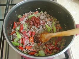 Kıymalı Patatesli Karnabahar Yemeği