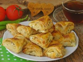 Peynirli Çıtır Üçgen Börek