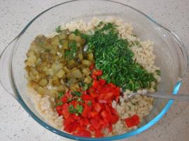 Tavuklu Kuskus Salatası