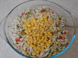 Tavuklu Kuskus Salatası