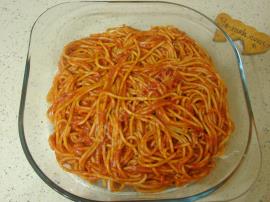 Domatesli Fırın Makarna