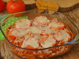 Domatesli Fırın Makarna