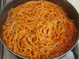 Domatesli Fırın Makarna