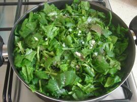 Fırında Kremalı Ispanak Graten