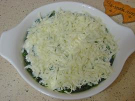 Fırında Kremalı Ispanak Graten