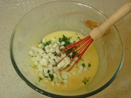 Fırında Peynirli Pırasa