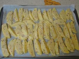 Fırında Yoğurtlu Patates Kızartması