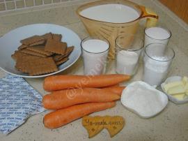 Muhallebili Havuç Tatlısı