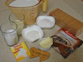 Pudingli Bisküvili İrmik Tatlısı