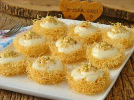 Muhallebili Kadayıf Çanakları