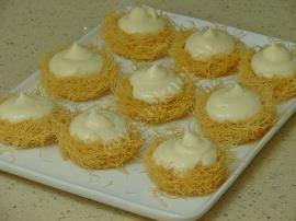 Muhallebili Kadayıf Çanakları