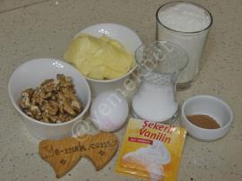 Bayatlamayan Tarçınlı Cevizli Kurabiye