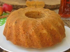 Elmalı Havuçlu Tarçınlı Kek