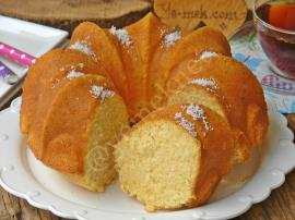 Hindistan Cevizli Limonlu Kek