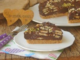 Çikolatalı Bisküvili Pasta