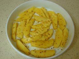 Fırında Patatesli Tavuk But Yemeği