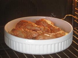 Fırında Patatesli Tavuk But Yemeği