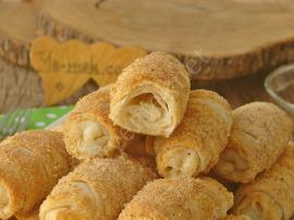 Hazır Yufkadan Peynirli Kruvasan Börek