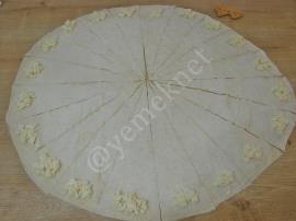 Hazır Yufkadan Peynirli Kruvasan Börek