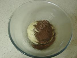 İki Renkli Çiçek Kurabiye