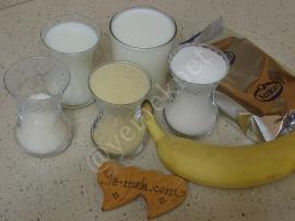 İrmikli Muzlu Rulo Tatlı