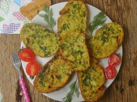 Dereotlu Yumurtalı Ekmek Kızartması