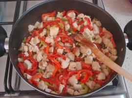 Fırında Ekmekli Tavuk Kebabı