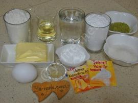 Fıstıklı Islak Kurabiye