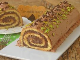 Kırılmayan, Yumuşak Kekiyle : Kakaolu Rulo Pasta