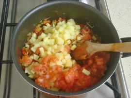 Patatesli Bulgur Pilavı