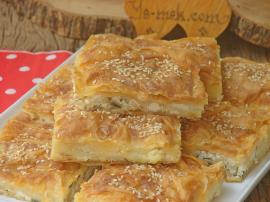Sütlü Serpme Börek