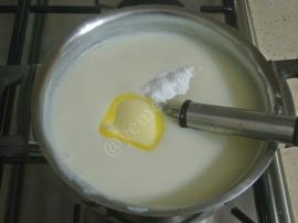 Çikolatalı Muhallebili Pasta