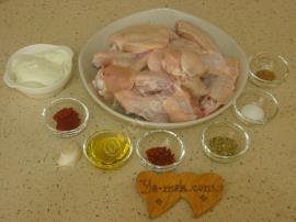 Fırında Soslu Tavuk Kanat