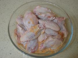 Fırında Soslu Tavuk Kanat