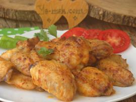 Fırında Soslu Tavuk Kanat
