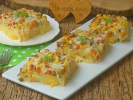 Garnitürlü Sütlü Fırın Patates