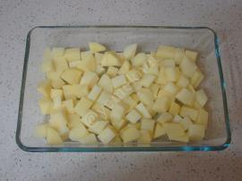 Garnitürlü Sütlü Fırın Patates