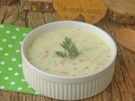 Sebzeli Yoğurt Çorbası