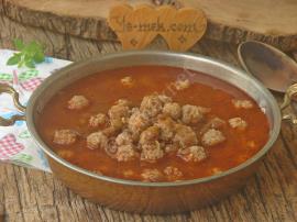 Yeşil Mercimekli Sulu Köfte