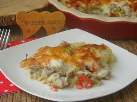 Beşamel Soslu Buğu Kebabı