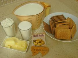 Bisküvili Yalancı Tavuk Göğsü Tatlısı